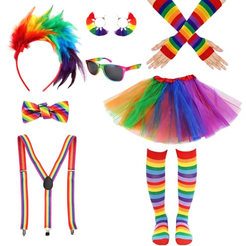 Zidoley Karneval Kostüm für Fasching Karneval Erwachsene Damen Herren