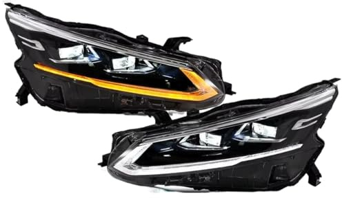 atuo Faro principal Compatible Con Nissan Para Altima 2019 2020 2021 2022 2023 2024 1 Par De Faros Delanteros De Proyector Con Luz Diurna DRL
