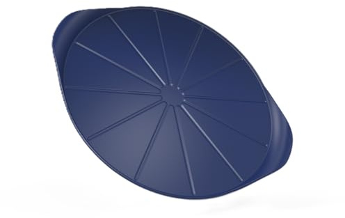 COOKUT Il fantastico piatto per pizza con tazza pizza – Dimensioni: 33 cm – Mirtillo (blu)