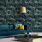 Belgravia Wallpaper Kailani Dark Blue 59119 Full Roll
