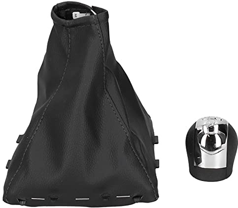 5-Gang-Schalthebelgriff, 5-Gang-Schaltknauf mit Kofferraumabdeckung, Passend für Vectra C/Vectra B/Corsa/ 2002–2005