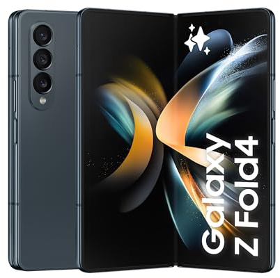 Samsung Galaxy Z Fold4 5G Mobiltelefon ohne SIM-Karte Android Klapp-Smartphone 512 GB, Graygreen, inkl. 36 Monate Herstellergarantie [Exklusiv bei Amazon]