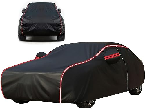 Bache Voiture Exterieur Anti Grele pour Citroen C5 Aircross SUV (2018-2023), Personnalisé，Étanche Respirante Bâche，Housse de Voiture Anti UV，Protection Tout Temps, Savec Bande Réfléchissante