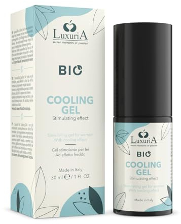 INTIMATELINE | Luxuria BIO – Kühlendes Gel, stimulierendes Gel für Frauen mit Kälteeffekt, erhöht die Empfindlichkeit erogener Zonen, natürliche Inhaltsstoffe, 30 ml