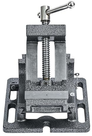 ZEEGII Kippbarer Maschinenschraubstock Presse Schraubstock QKD100 Mit Einstellbare Winkel Schraubstock for Fräsen Maschine Schraubstock
