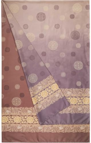 Bassetti PALLAVICINO Foulard aus 100% Baumwolle in der Farbe Grigio G1, Maße: 350x270 cm -9330074