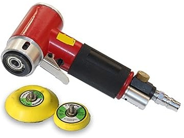 Lijadora eléctrica Lijadora Orbital Neumática De 75X100mm, Amoladora De Aire, Máquina Pulidora, Herramientas Neumáticas, Herramientas De Lijado Y Encerado, Máquina De Pulir Alta velocidad, más silenci