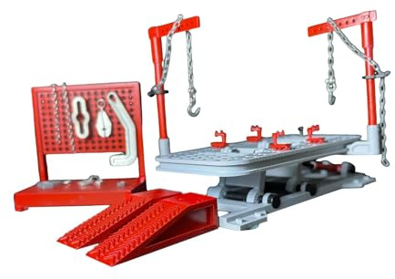 TTETTZ Kit de Elevación de Garaje a Escala 1/64, Adorno, Juguete de Simulación, Modelo de Herramienta de Reparación de Automóviles