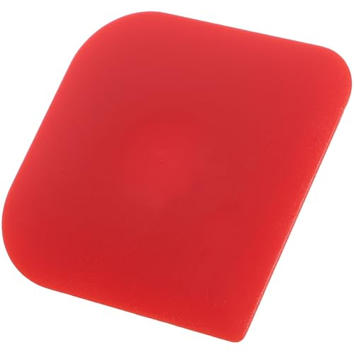 Hoement Raschietto per Pulizia Pentole in Plastica PC Resistente Spatola da Cucina Multifunzionale per Griglie e Padelle in Ghisa Accessorio Compatto per Taglio Impasto e Alimenti per