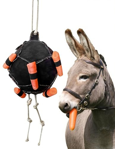 Jukeoiu Giocattoli Da Stalla - Dispenser Di Arricchimento,Giocattoli Palla Per Premi E Alimentazione | Per Capre Pecore Bovini Fattoria Stalla Paddock Recinto Esterno Interno