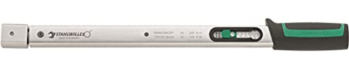 STAHLWILLE 730/20 Quick | auslösender Drehmomentschlüssel 40-200 Nm | Schnelleinstellung, kein Rücksetzen auf 0 nötig | für 14x18 mm Einsteckwerkzeuge | Made in Germany