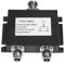 Fumei 2 Way UHF 400-470MHz Antenna Power Splitter 50W Two Way Radio Repeater Power Divider with N Female connectors