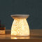 Keramik Duftlampe Aromalampe Duftlampe aus Keramik mit der Candle Kerzenlöffel weiß