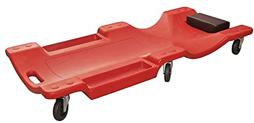 ARCH Ergonomischer Rollbrett Werkstatt, PE-Körper Mit PU-Material-Kopfstütze Und Dual-Werkzeugschalen,auffahrrampe Pkw Automotive Geeignet Für Haushalte Und Reparaturgeschäfte, 330 Pfund Kapazität