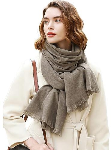 RIIQIICHY Schal Damen Winter Kuschelig, Weicher Breiter Winterschal | Kuscheliger Damenschal für Herbst und Winter, ideal als Schultertuch oder Stola für Abendkleid, Hochzeit und als Geschenk