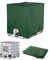 Cubierta para Depósito de Agua 1000 litros, IBC Funda Depósito, Antipolvo Anti UV Funda Cubierta Protectora para Depósito de Agua Lluvia IBC (120 x 100 x 116 cm, Verde)