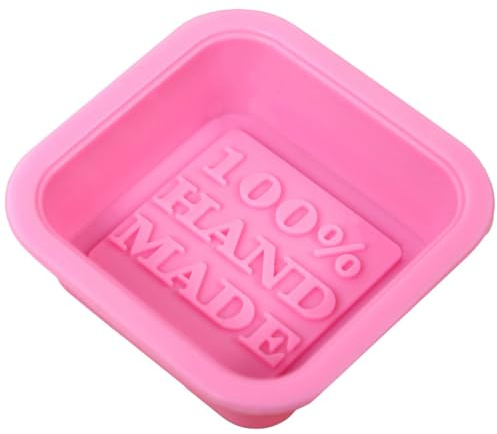 EXCEART Molde De Silicona para Jabones Artesanales, Reutilizable Y Antiadherente, Ideal para DIY, Manualidades Y Horneado, Compatible con Microondas Y Congelador
