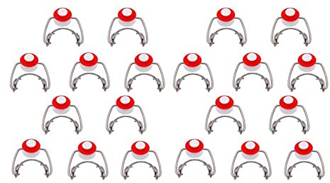 LLKOZN Tapas Botella Vidrio con Tapa Giratoria Tapa Botella Cerveza con Tapa Giratoria Elaboración de 20 Piezas