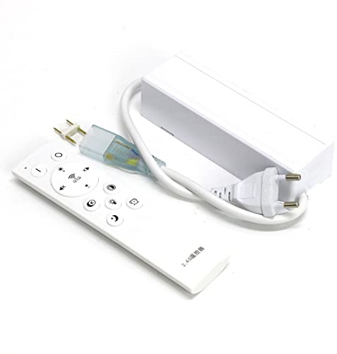 FOLGEMIR LED transformateur 220V 250W dimmable sans scintillement, télécommande sans fil 2.4G, protection contre les courts - circuits, pilote d'alimentation LED à 2 broches