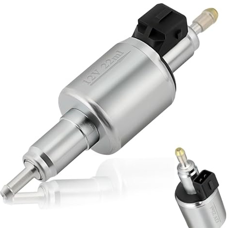 ANBOO 12V 22ML Ölpumpe Kraftstoffpumpe Heizungspumpe Dosierpumpe für W-ebasto E-berspacher 2KW 5KW 8KW Auto Kraftstoffpumpe Universelle mit Ölpumpendeckel Ersatzteil für Standheizung und Autoheizung