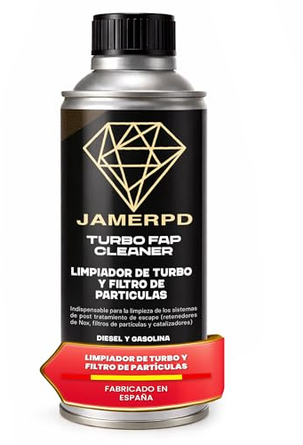 JAMERPD Limpiador de Turbo FAP Cleaner - Limpiador de Turbo - Filtro de particulas 500ML- Limpieza Coche - Eficaz para Motores Diesel y Gasolina - 500 ml