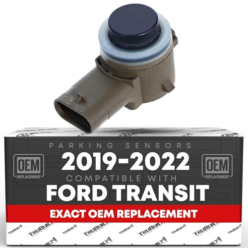 Car Parking Sensors - Compatible with 2019-2022 Ford Transit - Front or Rear Bumper Parking Aid Sensor, Backup Reverse Parking Assist Kit - OEM JU5Z15K859B