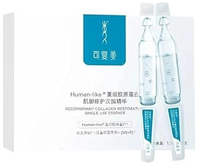 Collagen Essence Ampoule, 30 Vials, Skin Repair, Hydrating, No Irritation