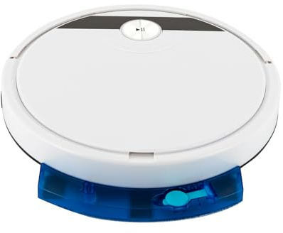 Robot aspirador con función de limpieza 3 en 1, robot aspirador con potencia de succión de 1800 Pa, modos de limpieza, robot aspirador de pelo animal y suelos duros, con control por aplicación con