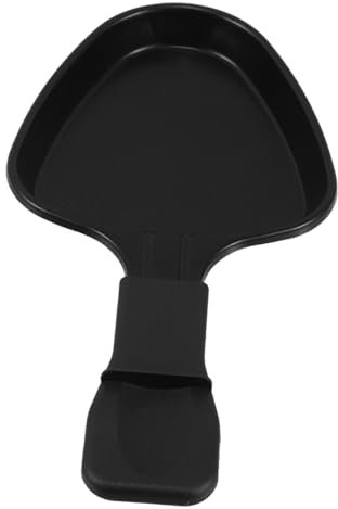 Forno elettrico vassoio per sciogliere il formaggio mini raclette al formaggio grigliato griglia per raclette casseruola in metallo bistecchiera da ferro da stiro Nero