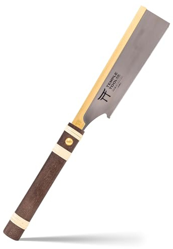 Japanese Pull Saw - Ultra Fine Dozuki 7 for Kumiko 0.2mm blade - Dovetail saw Dozuki Wood Saw - Temple Tool Co.