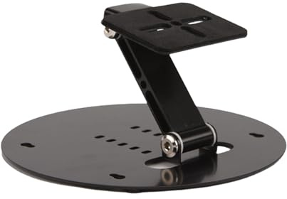 Générique Support De Projecteur - Métal Noir Pliable, Montage Mural, Plafond Et Bureau, Support Réglable Pour Vidéoprojecteur | Idéal Pour Cinéma Maison, Salles De Conférence, Camping Et Voyage