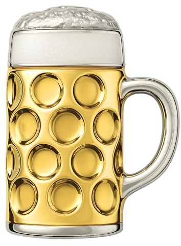 Anstecker Oktoberfest Bier | Brosche Bierkrug | Trachten Anstecker | Gaudiknopf Tracht | Schützenfest Accessoire Männer | Dirndl Pin | Wiesn Accessoire Trachtenmode
