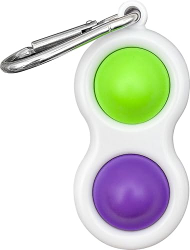 Teacher Created Resources Fidget Popper Keychain - Purple/Green (TCR20134)