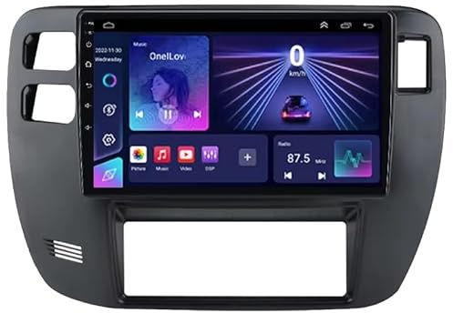 Estéreo para Coche Android de Doble DIN con Pantalla táctil de 9 Pulgadas, Multimedia para Nissan Patrol Y61 1997-2005, Compatible con Bluetooth(4 Core WiFi 2G+32G)