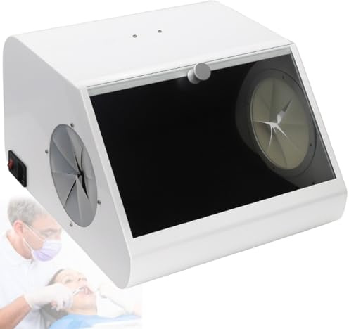 Collecteur De PoussièRe De Laboratoire, Dental Lab Collecteur De PoussièRe, Avec 12 Groupes De LumièRes Led, Pour Meulage, Rodage, Sablage