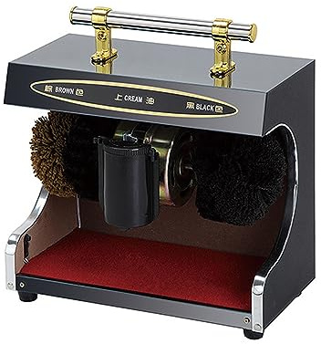 Pulitore elettrico per scarpe e lucidatrice per uso domestico e commerciale, macchina per lucidare scarpe in acciaio inossidabile