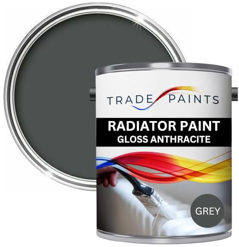 Radiator Paint Anthracite Grey 1 Litre Gloss