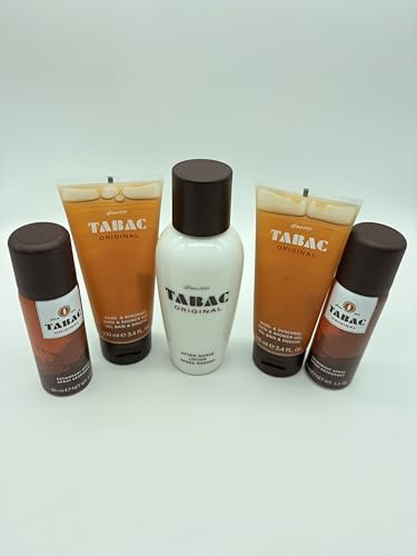 TABAC ORIGINAL 150 ml After Shave Natural Spray + 200 ml Duschgel + 100 ml Deodorant Spray