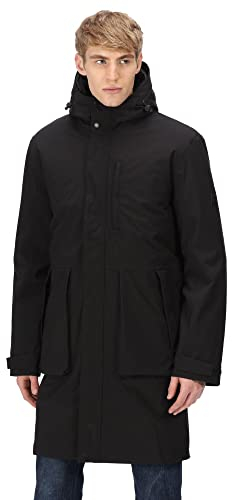 Regatta Chaqueta Hombre Alessandro 3 en 1 Abrigo impermeable y transpirable confeccionado en tejido reciclado con capucha y bolsillos inferiores laterales