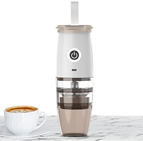 Stalf Macinacaffè Elettrico, 150 ML Portatile Chicchi di Caffè Mulino, 2 in 1 Cresta Macinacaffè Chicchi di Caffè E Macina Spezie Per Chicco di Caffè Semi di Lino Noce Cere