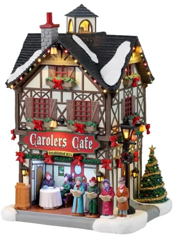 Lemax 35024 Caddington Village Lighted Building: Carolers Café