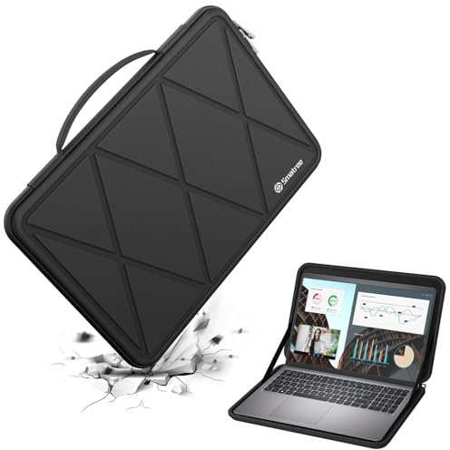 Smatree Hard Eva Schutzhülle Tasche Kompatibel für 15,6 Zoll Dell Inspiron 15, für Latitude 5540/5530/5531, für Precision 3581/3580/3571/3570 Workstation, für Vostro 3520/New Vostro 15 Laptop(X8274)