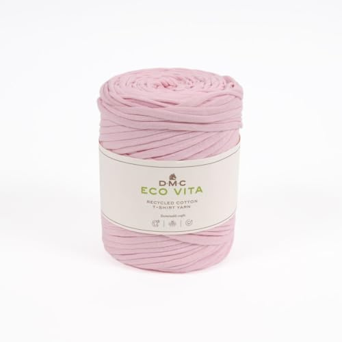 Fil DMC coton recyclé Eco Vita - T-Shirt - 390 - Rose - 450 g - 100 m
