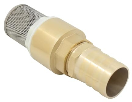 Ansaugfilter mit rückschlagventil fußventil mit saugkorb sieb rückschlagventil für saugschlauch pumpe saugsieb gartenpumpe