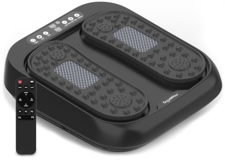Good4You - Fußmassagegerät Zirkulation mit Vibrationsplatte - Blutzirkulationsgerät - Für Beine, Füße und Rücken - Massagekissen - Massagegerät - Fussroller