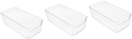 Operitacx 3stücke Notizblock Für Schreibtisch Transparenter Memo Pad Spender Aus Robustem Zur Organisation Von Notizen Visitenkarten Und Büromaterialien Platzsparend Und Stilvoll Für