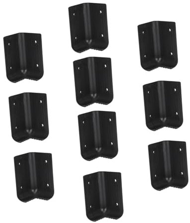 UKCOCO 10stücke Lautsprecherschrank-eckenschutz Aus Kunststoff Lautsprecher Schutz Ecke Möbelschutz Gegen Kollisionen Passend Für Home Cabinet Corner