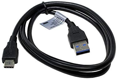 USB Cable Compatible con Kobo Sage, 1 Metro, USB 3.0, Desde el Conector USB Tipo C hasta el Conector USB-A, transferia y Carga rápida