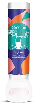 Coccine - Deodorant für Turnschuhe Nano Sprint Fresh, Schuhdeo Gegen Geruch Antibakteriell und Antimykotische, Zwei-Düsen-Applikator, Hygiene Sport, Schuhspray Gegen Geruch, Schuhdeo Gegen - 100 ml
