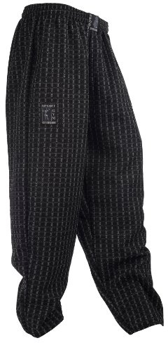 Generisch Herren Bodybuilding Hose Karo – Weite Gym Sporthose & Pumperhose | Bequeme Trainingshose für das Kraftsport-Studio, weiter Oversize-Schnitt für Herren
